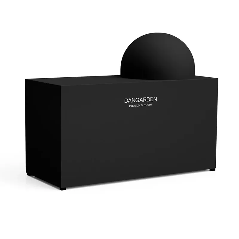 Čierny vodotesný kryt na vonkajšiu skrinku