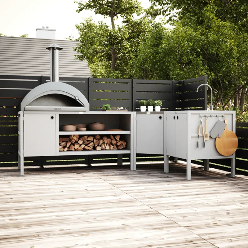 Outdoor Free-Standing Corner Cabinet Outdoor Free-Standing Corner Cabinet