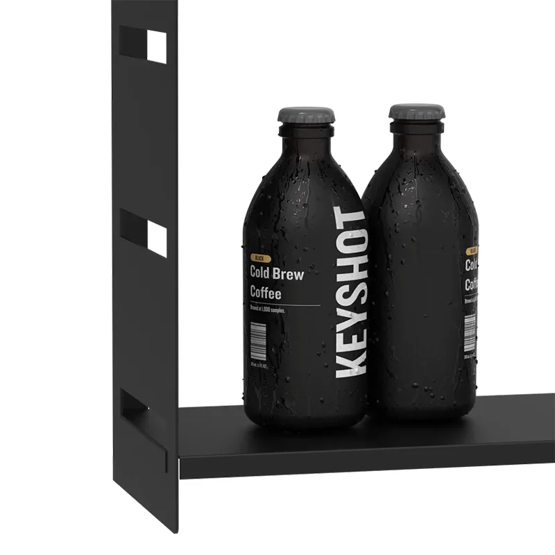 Kompletné kovové nástenné police