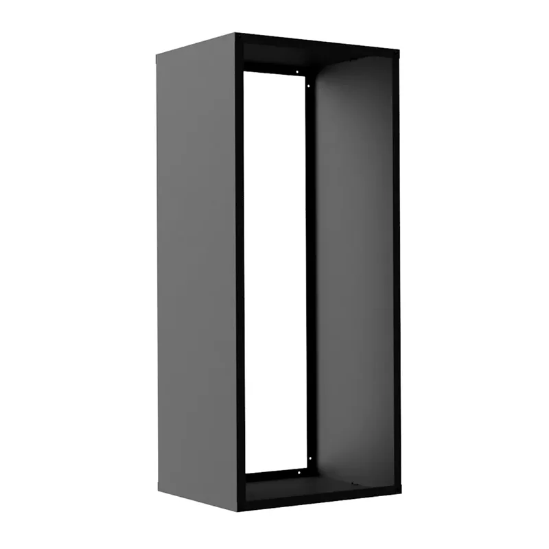 Vonkajší ľahko zostaviteľný moderný sklad palivového dreva